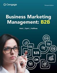 Cover image for Business Marketing Management : B2B