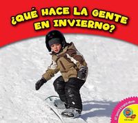 Cover image for Que Hace La Gente En Invierno?