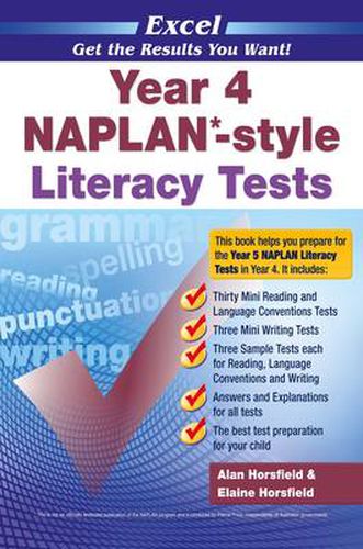 Cover image for Naplan* Style Literacy TST Yr 4