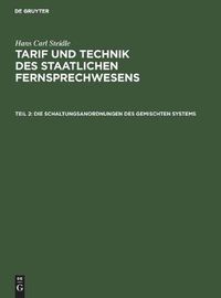 Cover image for Die Schaltungsanordnungen Des Gemischten Systems