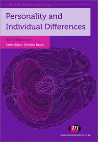 Cover image for Personality and Individual Differences