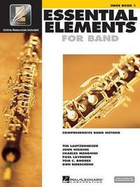 Cover image for Essential Elements for Band - Oboe Book 1 with EEi: Comprehensive Band Method