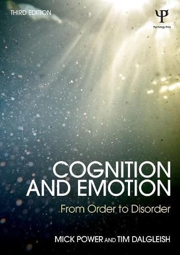 Cover image for Cognition and Emotion: From order to disorder