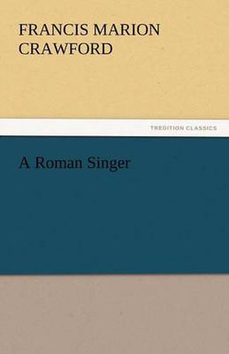 Cover image for A Roman Singer