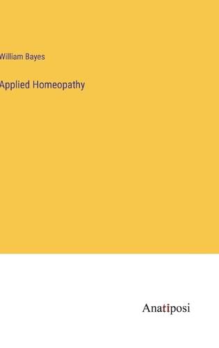 Applied Homeopathy