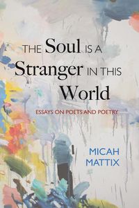 Cover image for The Soul Is a Stranger in This World: Essays on Poets and Poetry