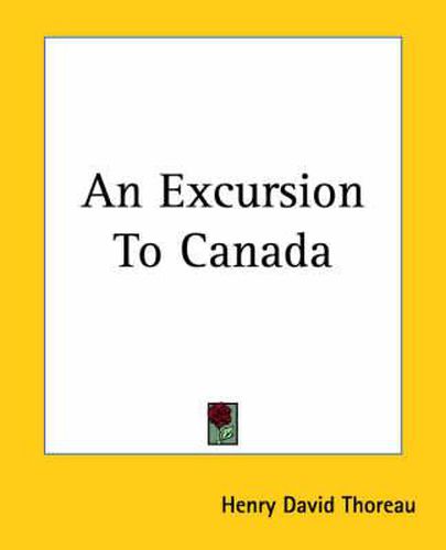 Cover image for An Excursion To Canada