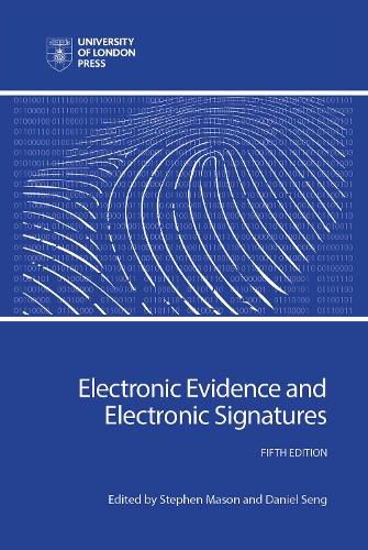 Cover image for Electronic Evidence and Electronic Signatures