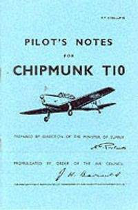 Cover image for Pilot's Notes for Chipmunk T10