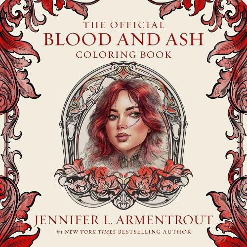 Cover image for The Official Blood and Ash Coloring Book