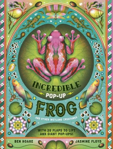 Cover image for The Incredible Pop-up Frog