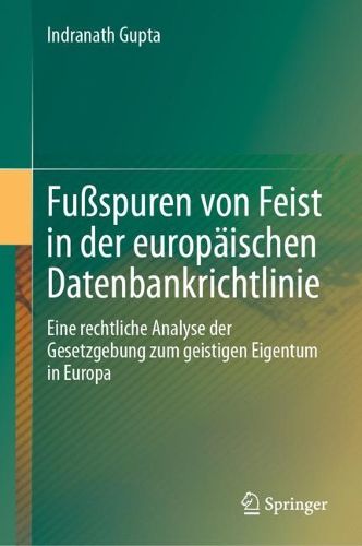 Cover image for Fussspuren von Feist in der europaeischen Datenbankrichtlinie