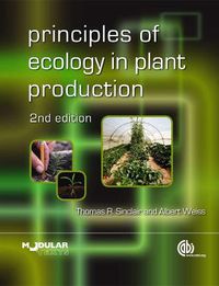 Cover image for Principles of Ecology in Plant Production