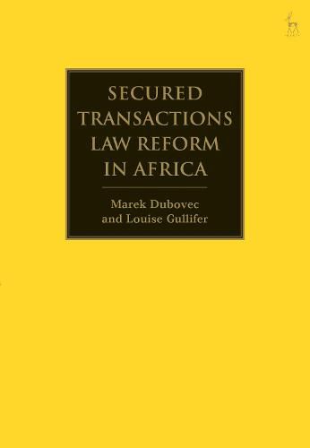 Cover image for Secured Transactions Law Reform in Africa