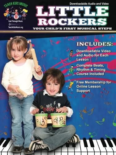 Cover image for Little Rockers - Your Child's First Musical Steps: Book with Downloadable Audio and Video