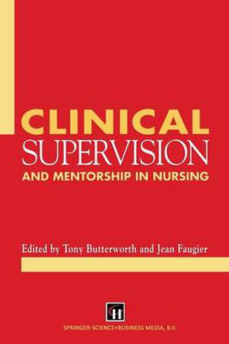 Cover image for Clinical Supervision and Mentorship in Nursing