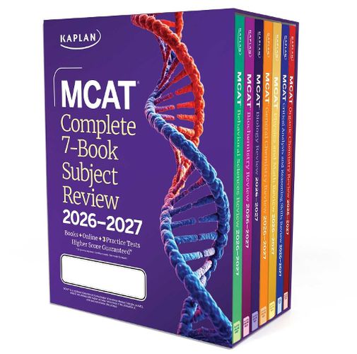 Cover image for MCAT Complete 7-Book Subject Review 2026-2027, Set Includes Books, Online Prep, 3 Practice Tests