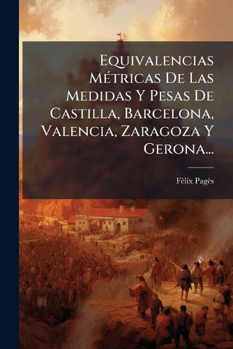 Cover image for Equivalencias Metricas De Las Medidas Y Pesas De Castilla, Barcelona, Valencia, Zaragoza Y Gerona...