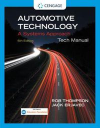 Cover image for Tech Manual for Erjavec's Automotive Technology: A Systems Approach