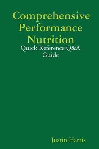 Cover image for Comprehensive Performance Nutrition: Quick Reference Q&A Guide