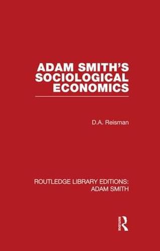 Cover image for Adam Smith's Sociological Economics