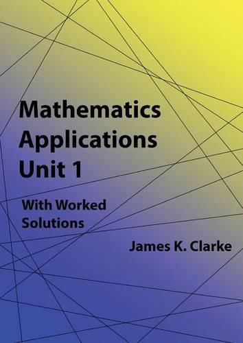 Cover image for Mathematics Applications Unit 1