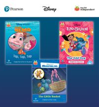 Cover image for Pearson Bug Club Disney Reception Pack D, including decodable phonics readers for phases 2 to 4: Finding Nemo: Tap, Tap, Tap!, Lilo and Stitch: The Odd Dog, Monsters, Inc: The Little Basket