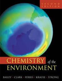 Cover image for Chemistry of the Environment