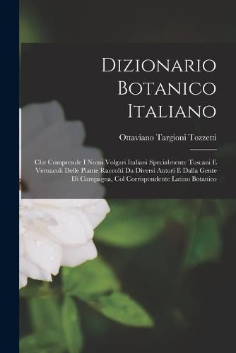 Cover image for Dizionario Botanico Italiano