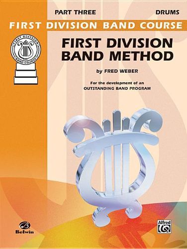 Cover image for First Division Band Method, Part 3: Drums