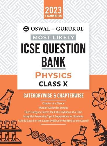 Cover image for Oswal - Gurukul Physics Most Likely Question Bank: ICSE Class 10 For 2023 Exam