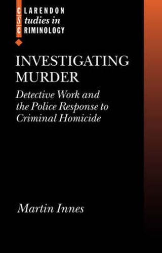 Cover image for Investigating Murder