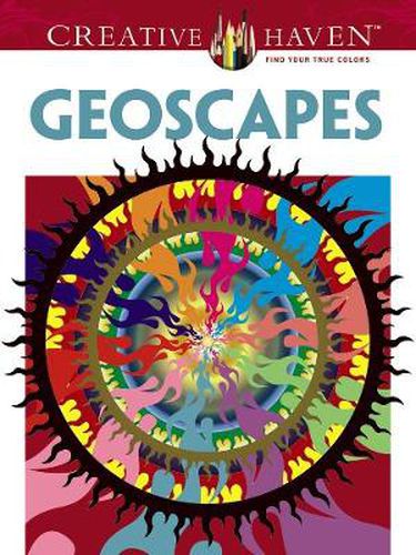 Cover image for Creative Haven Geoscapes Coloring Book