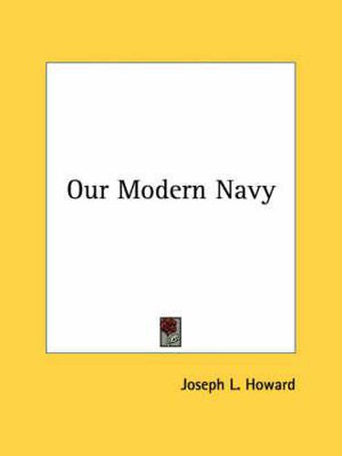 Cover image for Our Modern Navy