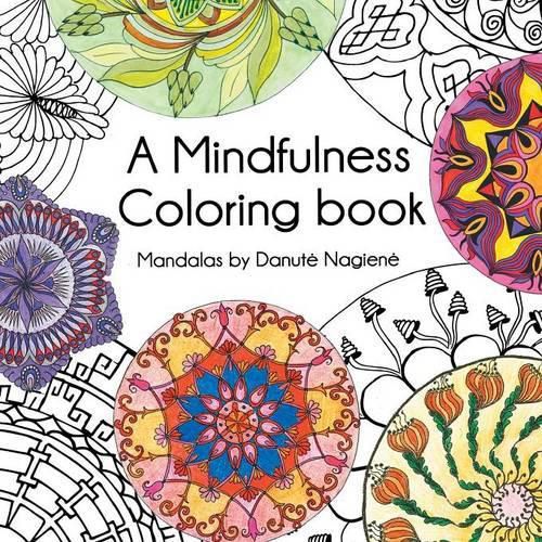 Cover image for A Mindfulness Coloring Book