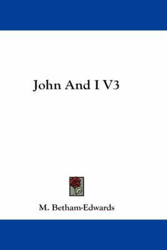 Cover image for John and I V3