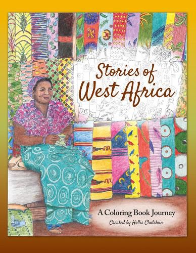 Cover image for Stories of West Africa: A Coloring Book Journey
