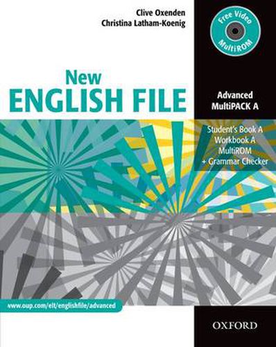 Cover image for New English File: Advanced: MultiPACK A: Six-level general English course for adults