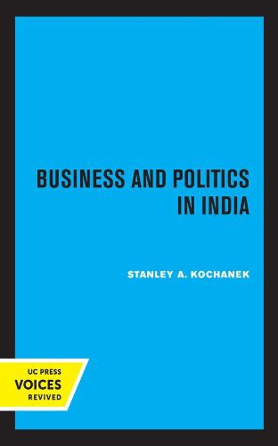 Cover image for Business and Politics in India