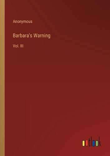 Cover image for Barbara's Warning