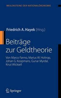 Cover image for Beitrage Zur Geldtheorie