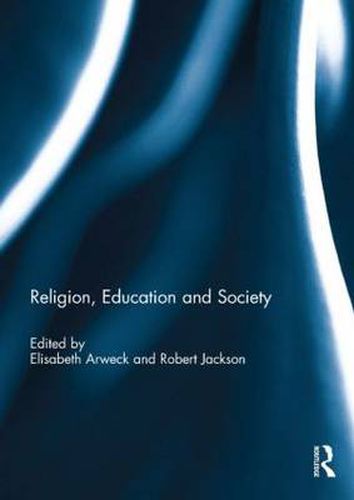 Cover image for Religion, Education and Society