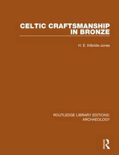 Cover image for Celtic Craftsmanship in Bronze