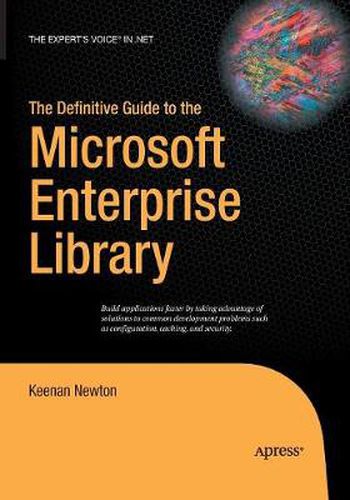 Cover image for The Definitive Guide to the Microsoft Enterprise Library