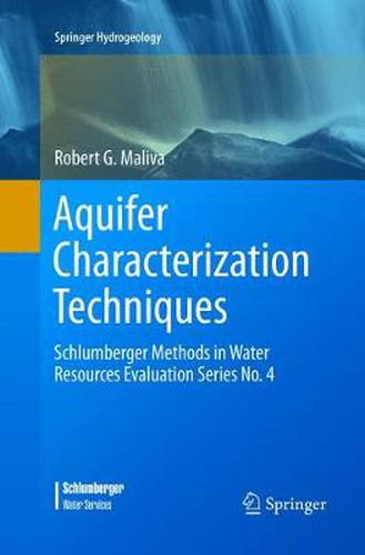 Cover image for Aquifer Characterization Techniques: Schlumberger Methods in Water Resources Evaluation Series No. 4