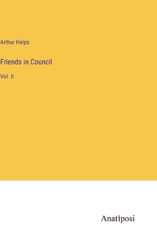 Cover image for Friends in Council