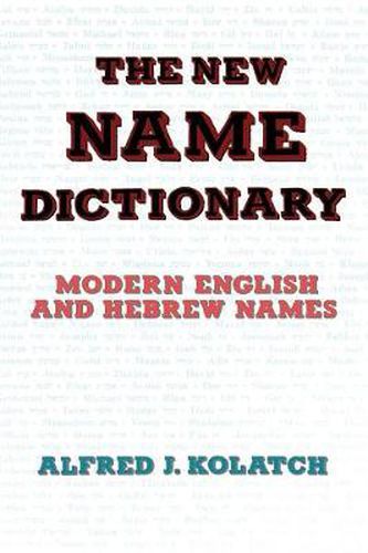 Cover image for The New Name Dictionary