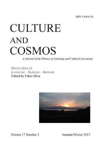 Cover image for Culture and Cosmos Vol 17 Number 2