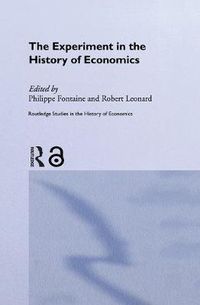 Cover image for The Experiment in the History of Economics