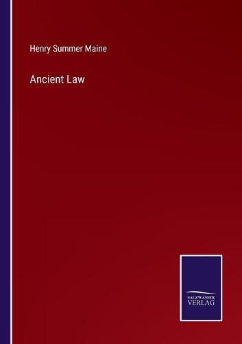 Cover image for Ancient Law